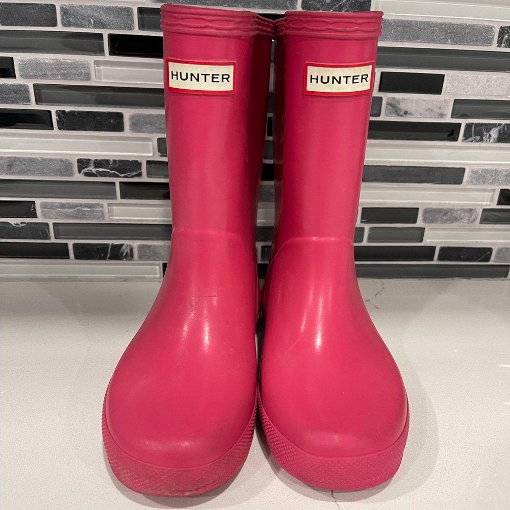 Hunter boots great condition wore only one season